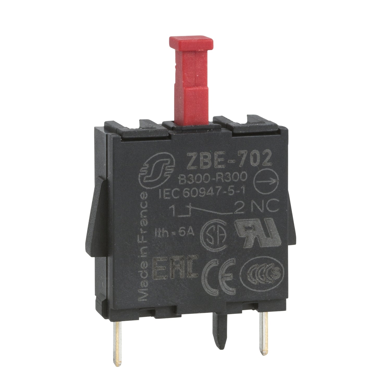 Schneider Single contact block, standard contacts, 1NC
