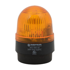 Werma Flashing beacon, yellow, 24VDC, 58 x 81mm