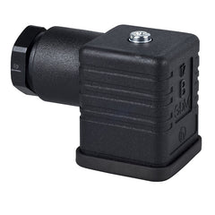 Schneider Elbowed connector, female, 4-pin, PG11, 16A