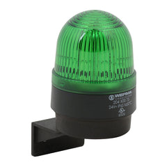 Werma LED Permanent flashing beacon, green, 24VAC/DC