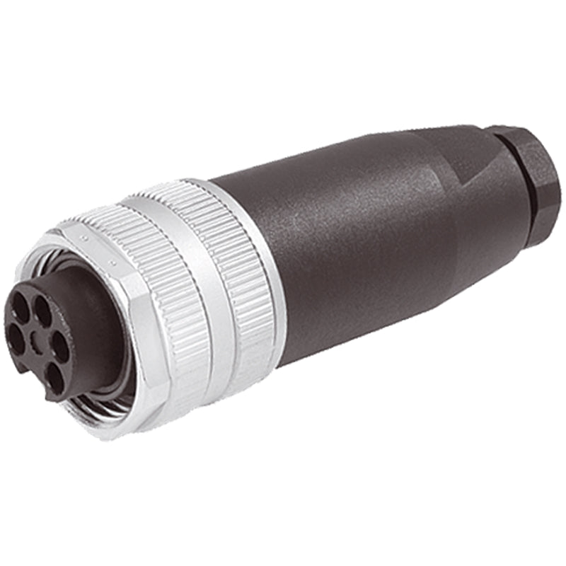 Murr Screw terminal, 7/8" female 0°, field-wireable, 3-pole