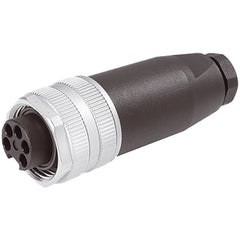 Murr Screw terminal, 7/8" female 0°, field-wireable, 3-pole