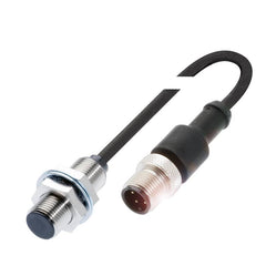 Balluff Inductive standard sensor, PNP, NO, M12, flush, M12 3-pin