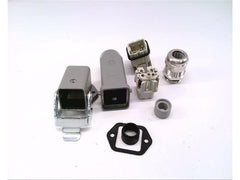 Harting Heavy duty power connector, male/female, 5-pin, 10A