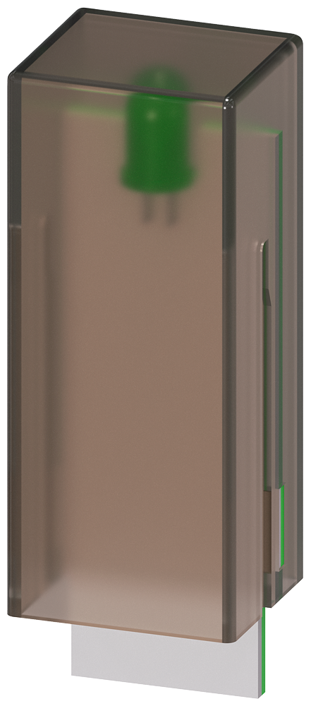 Siemens LED module, green, 24 V DC