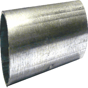 Bosal Coupling, solid, galvanized, 25mm, 250 bundle Bosal