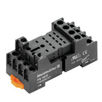 Weidmuller Relay socket, screw, 4 CO contact, 10A