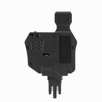 Weidmuller Fuse holder, plug-in, black, 250V