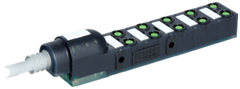 Murr M8 Distribution system, 3-pole, moulded cable, 10m