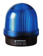 Werma Permanent beacon, blue, 12 - 230VAC/DC, 57 x 66mm