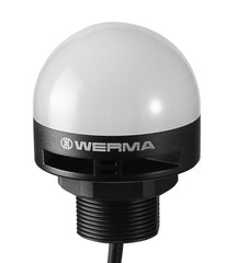 Werma MC55 Compact LED installation beacon, 3 colour, 85dB, 24VDC