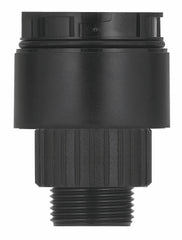 Werma Adapter for single hole mount, black, 40 x 54mm
