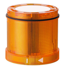 Werma Twinlight classic, yellow, 24VAC/DC, 70 x 66mm