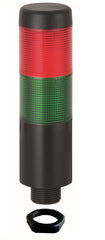 Werma K37 Signal tower, 2 tiers, green/red, 24VAC/DC