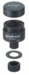 Werma Terminal element, black, 12-230VAC/DC