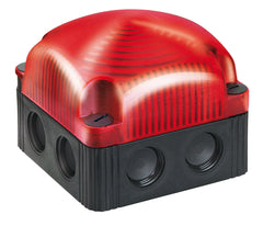 Werma LED Permanent Beacon, red, 24VDC
