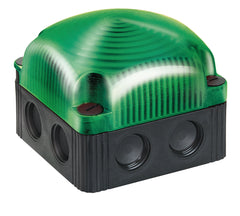 Werma LED Permanent Beacon, green, 24VDC