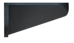 Werma Bracket concealed cable entry, black, 65 x 55 x 30mm