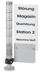 Werma Indication board, complete, white, 207 x 375mm