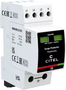 Citel DAC40C-31-275 SPD, compact, type 2, 3P+N, 230/400V