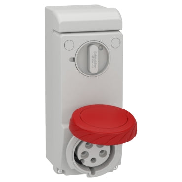 Schneider Unika interlocked socket, 3P+N+E, 32A Schneider Electric