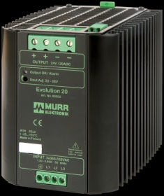 Murr Evolution + power supply, 3-phase, 20A