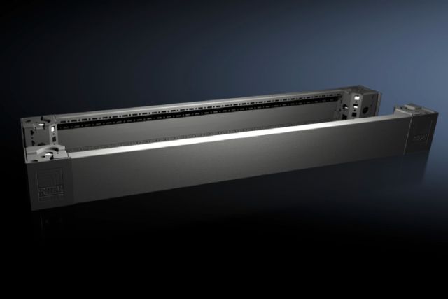 Rittal VX Base/plinth corner piece, sheet steel, 100x1000mm Rittal