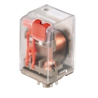 Weidmuller Relay, plug-in, transparent, 2 CO, 115VAC, 10A Weidmuller