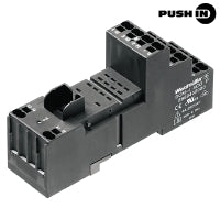 Weidmuller Relay socket, push-in, 4 CO, 250VAC, 6A Weidmuller
