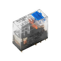 Weidmuller Relay, plug-in, transparent, 2 CO, 12VDC, 8A