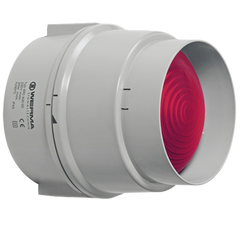 Werma Permanent beacon, red, 12-230VAC/DC