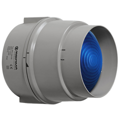 Werma Permanent beacon, blue, 12-230VAC/DC
