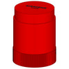 Siemens Continuous light element, integrated LED, red, 24VADC