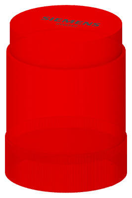 Siemens Flashlight element w/ integrated LED, red, 24VAC/DC, Ø50mm