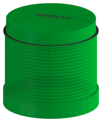 Siemens Continuous light element, green, 12 - 230VAC/DC, Ø 70mm