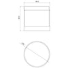 Siemens Continuous light element, green, 12 - 230VAC/DC, Ø 70mm