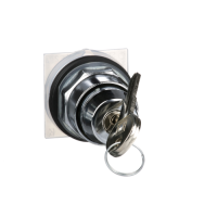 Schneider Key selector switch, 2 positon, metal, Ø 30mm Schneider Electric