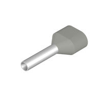 Weidmuller Insulated bootlace ferrule, grey, 0.75mm