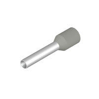 Weidmuller Wire-end ferrule, insulated, grey, 12mm Weidmuller