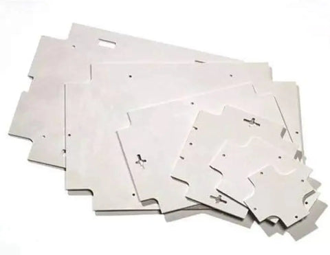 IDE Mounting plate for boxes 322, polyester, 317x226, 2mm IDE