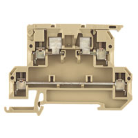 Weidmuller KDKS 1/35 Fuse terminal, beige, screw, 4mm², 6.3A Weidmuller