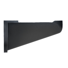 Werma Bracket concealed cable entry, black, 65 x 55 x 30mm