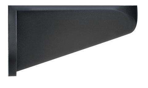 Werma Bracket concealed cable entry, black, 65 x 55 x 30mm Werma