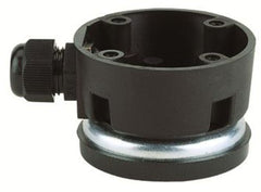 Werma Contact box with magnetic base, black, Ø 70mm