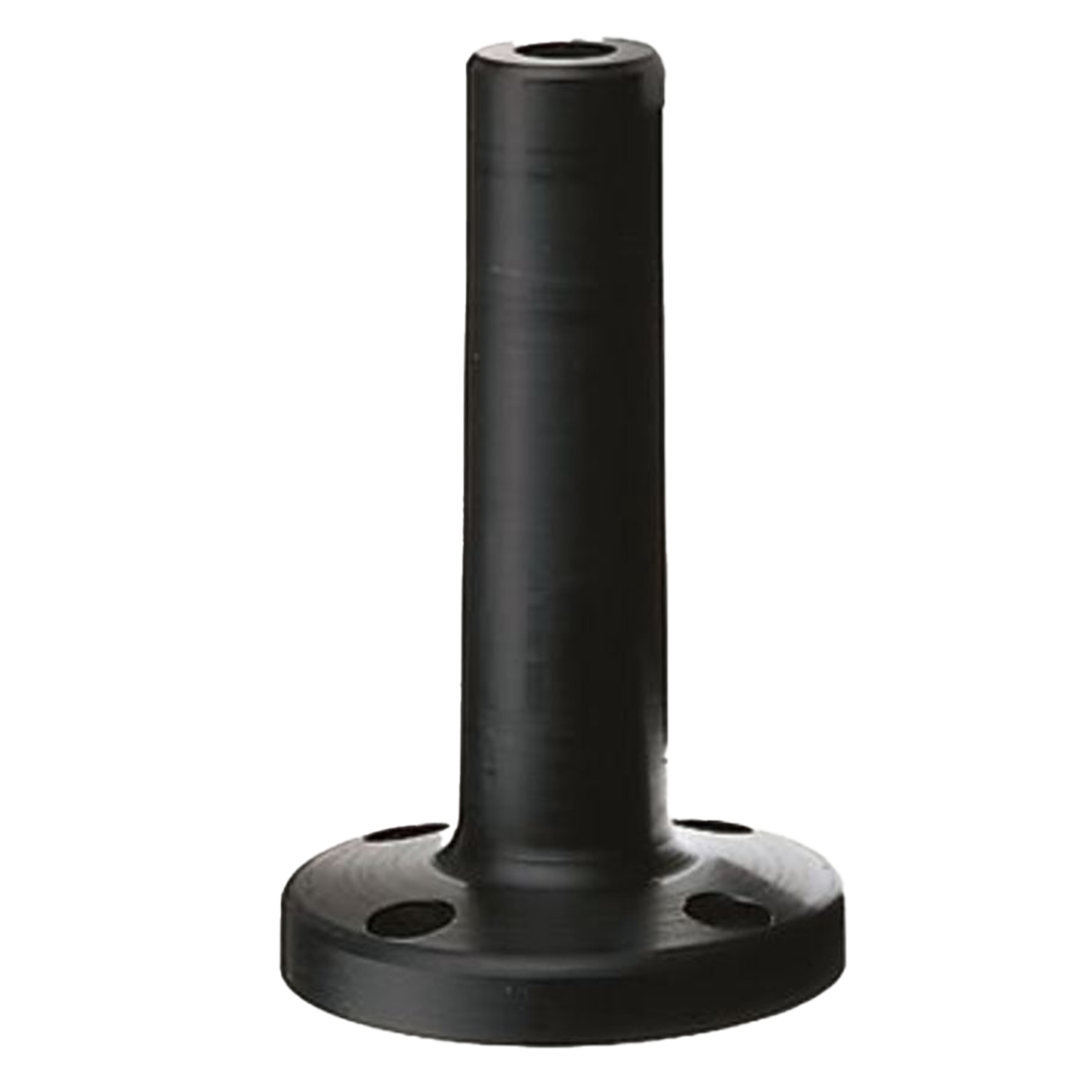 Werma Base with integrated tube, black, Ø 70mm