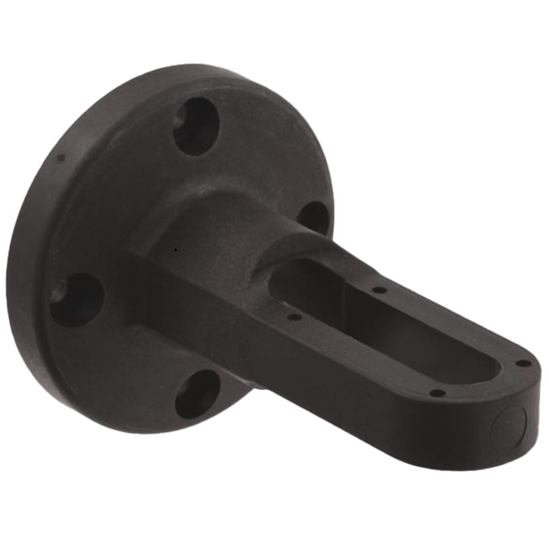 Werma Bracket for 2-sided mounting, black, 70 x 97mm