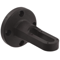 Werma Bracket for 2-sided mounting, black, 70 x 97mm