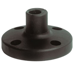 Werma Base for tube, black, Ø 70mm