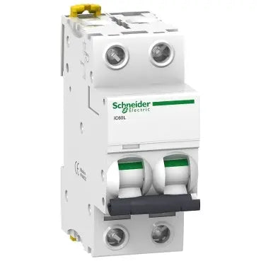 Schneider Miniature circuit-breaker, 2-pole, 6kA, 40A