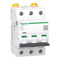 Schneider Mini circuit breaker, C, 3-pole, 10kA, 3A Schneider Electric